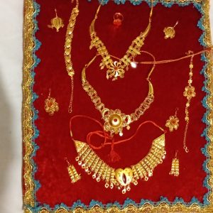 ensembles de bijoux en plaqué or +cadre